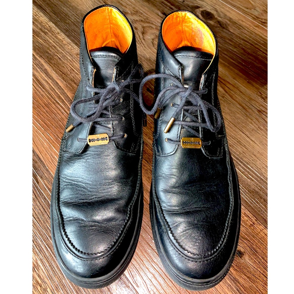 Alexander McQueen chukka Chris men’s size 41 black leather